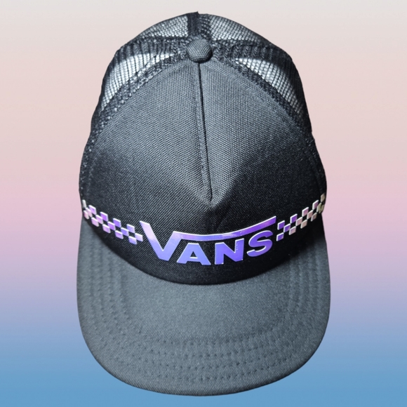 Vans Beach Holiday Black Trucker Hat - Picture 6 of 8